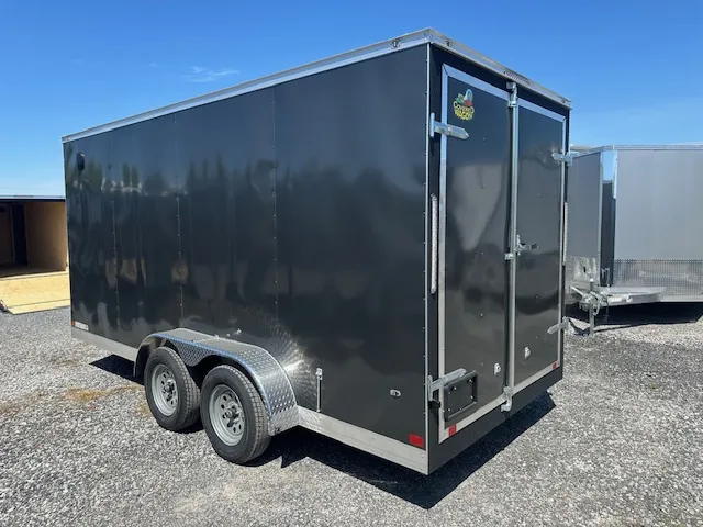 Covered Wagon 7’x16′ Enclosed Cargo Trailer — Barn Doors - Image 7