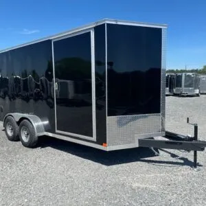 Covered Wagon 7 x 16 Enclosed Cargo Trailer – 9990 GVW