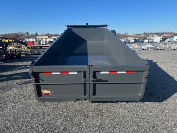 Covered Wagon 7 x 16 Prospector Dump Trailer – 8K Axles - Image 3