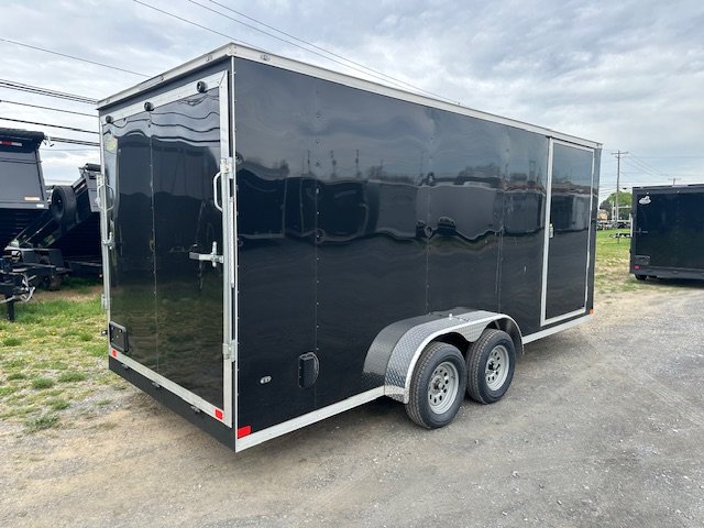 Covered Wagon 7 x 18 Enclosed Cargo Trailer – 12″ Added Height - Image 7