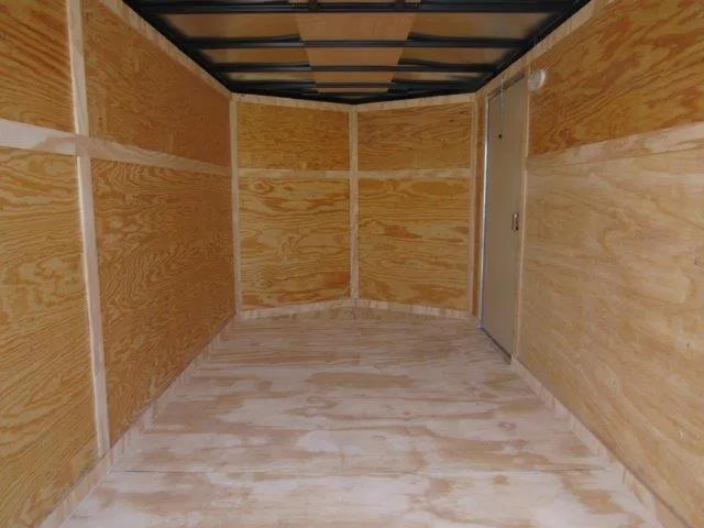 Covered Wagon 7’x12′ Enclosed V-Nose Cargo Trailer — Barn Doors - Image 3