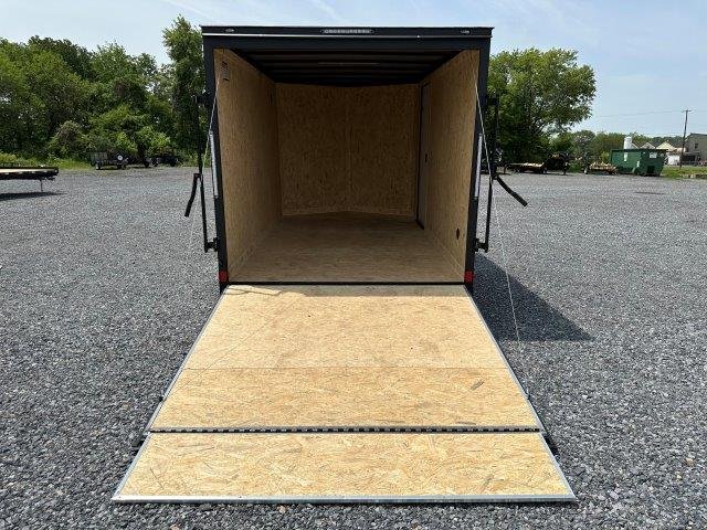 Covered Wagon 7 x 12 Enclosed Cargo Trailer – Two Tone Exterior - Image 3