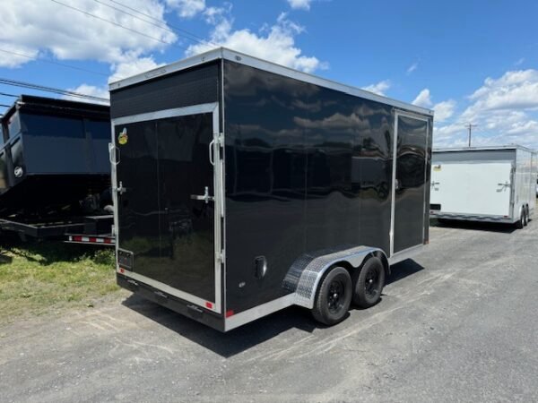 Covered Wagon 7 x 16 Enclosed Cargo Trailer – Screwless Exterior - Image 7