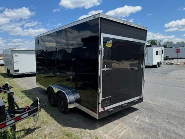 Covered Wagon 7 x 16 Enclosed Cargo Trailer – Screwless Exterior - Image 5