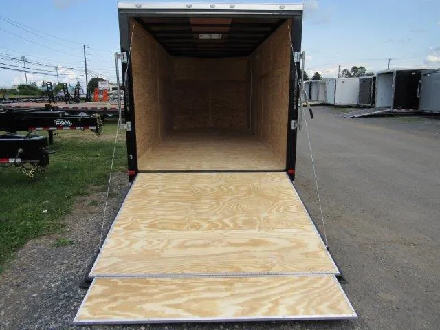 Covered Wagon 7’x16′ V-Nose Enclosed Cargo Trailer — 6″ Added Height - Image 3