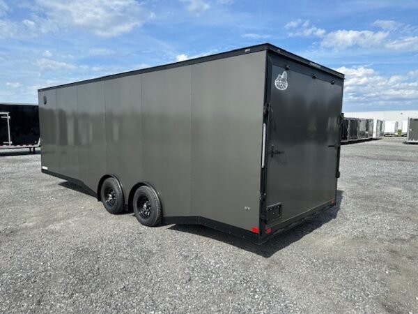Covered Wagon 8.5 x 24 Enclosed Car Trailer – Torsion Axles - Image 5