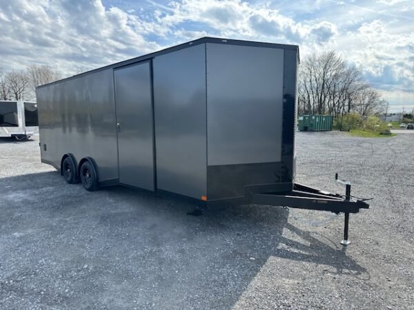 Covered Wagon 8.5 x 24 Enclosed Car Trailer – Torsion Axles - Image 4