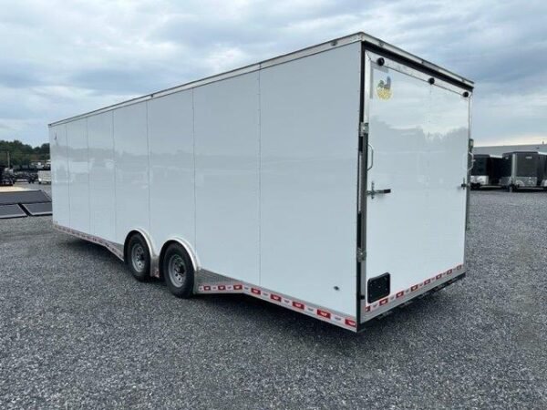 Covered Wagon 8.5 x 28 Enclosed Car Trailer – Torsion Axles - Image 7