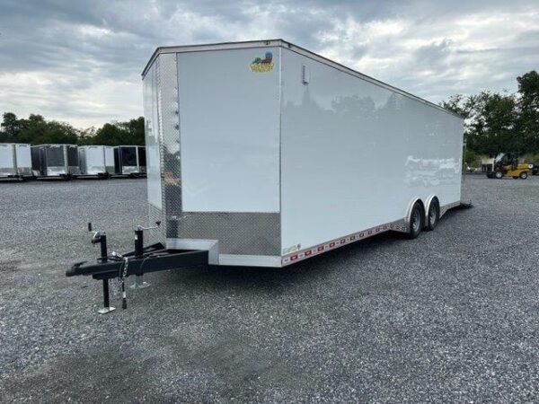 Covered Wagon 8.5 x 28 Enclosed Car Trailer – Torsion Axles - Image 4