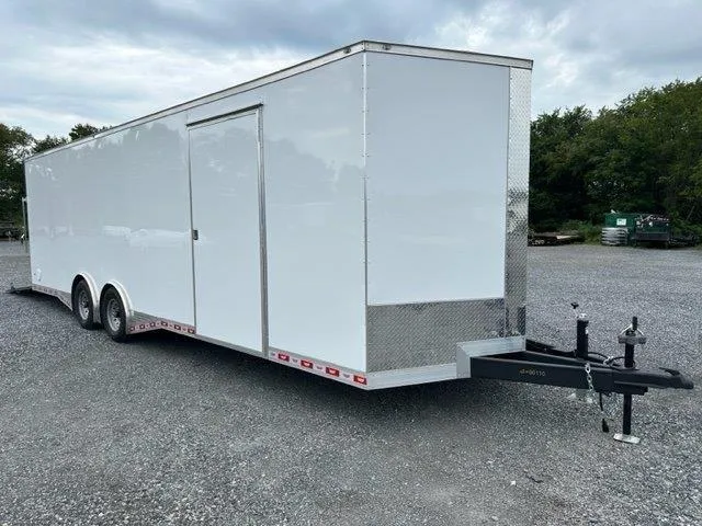 Covered Wagon 8.5 x 28 Enclosed Car Trailer – Torsion Axles