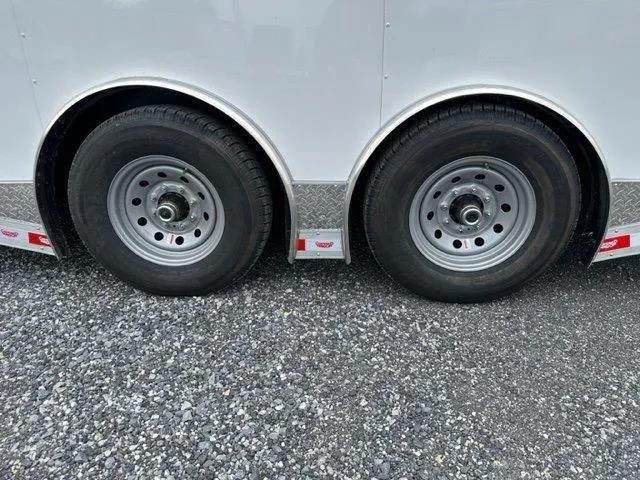 Covered Wagon 8.5 x 28 Enclosed Car Trailer – Torsion Axles - Image 8