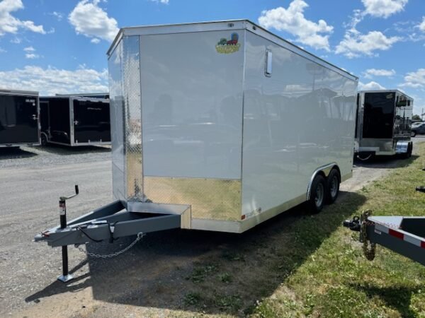 Covered Wagon 8.5 x 16 Enclosed Trailer – Landscape Package - Image 4