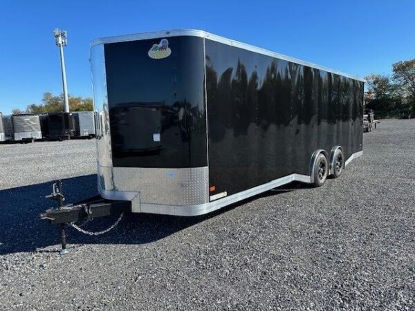 Covered Wagon 8.5 x 24 Enclosed Car Trailer – AC Unit