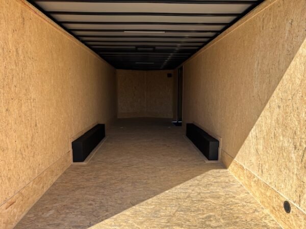 Covered Wagon 8.5 x 28 Enclosed Car Trailer – Black Trim Package - Image 8