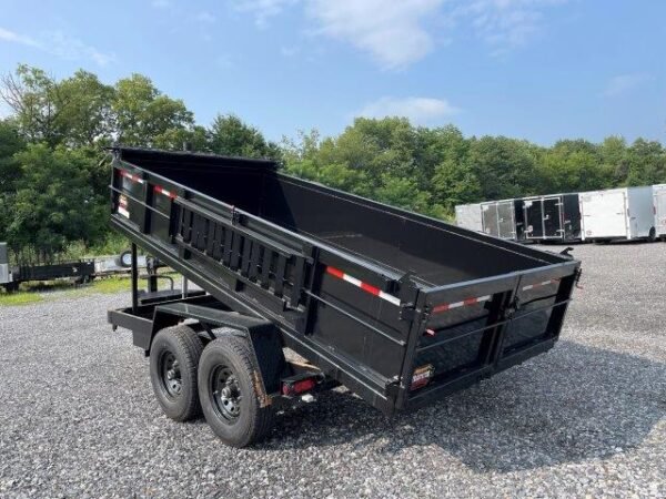 Covered Wagon 7 x 14 Prospector Dump Trailer – Telescopic - Image 7