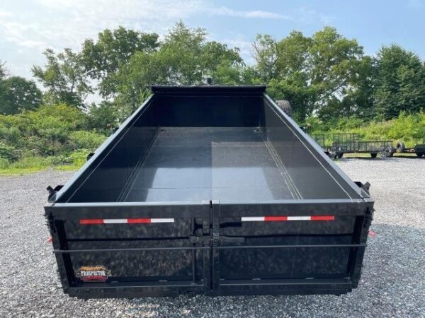 Covered Wagon 7 x 14 Prospector Dump Trailer – Telescopic - Image 3