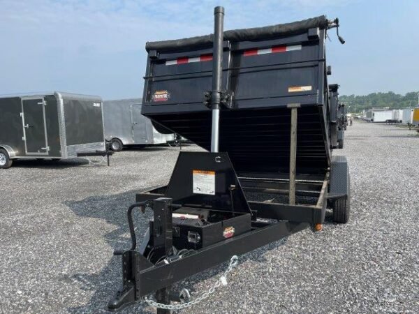 Covered Wagon 7 x 14 Prospector Dump Trailer – Telescopic - Image 6