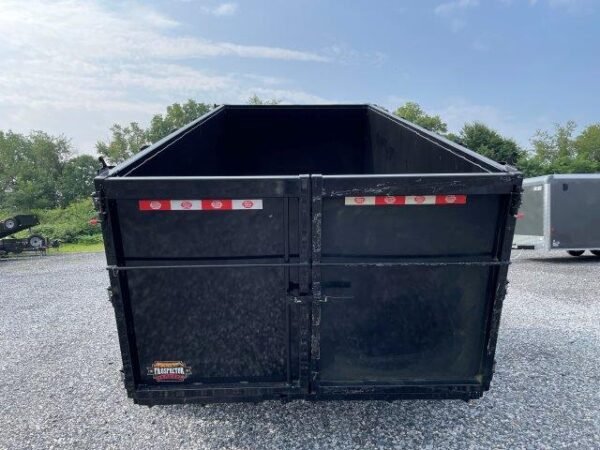 Covered Wagon 7 x 14 Prospector Dump Trailer – 4′ High Sides - Image 3