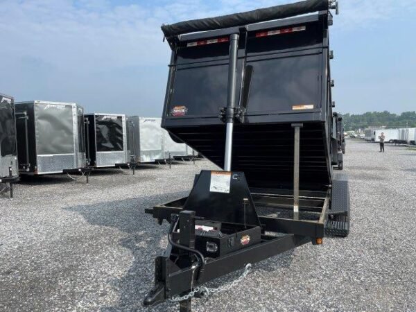 Covered Wagon 7 x 14 Prospector Dump Trailer – 4′ High Sides - Image 6
