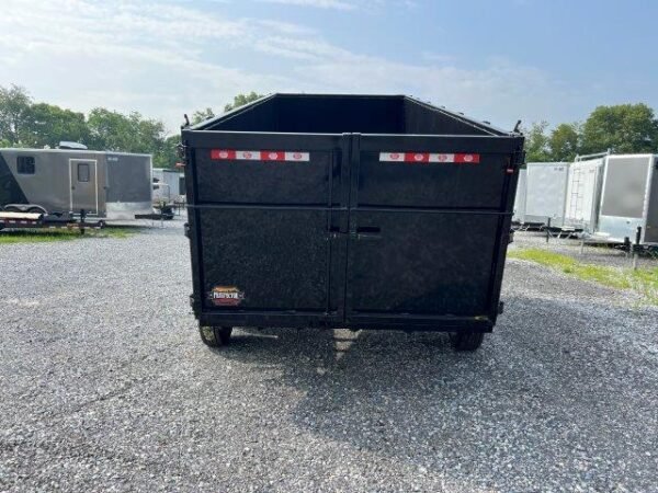 Covered Wagon 7 x 16 Prospector Dump Trailer – 4′ High Sides - Image 3