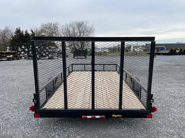 Big Tex 6 x 12 Utility Trailer – Rear Landscape Ramp - Image 3