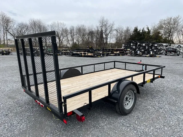 Big Tex 6 x 12 Utility Trailer – Rear Landscape Ramp - Image 6