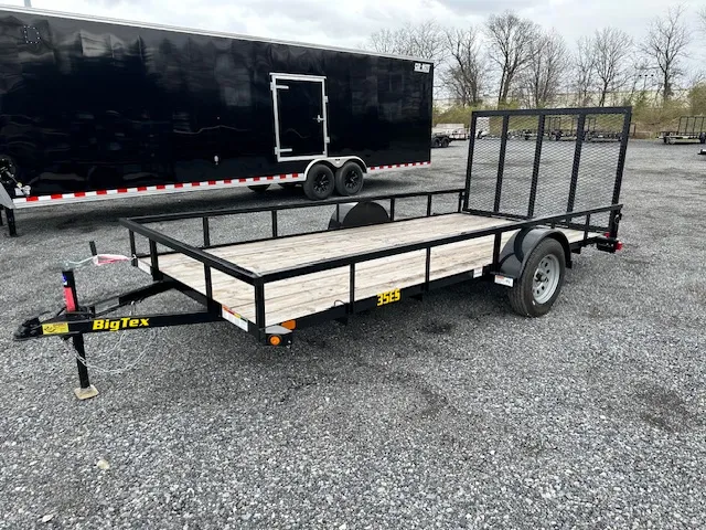 Big Tex 6 x 14 Utility Trailer – Rear Landscape Ramp - Image 4