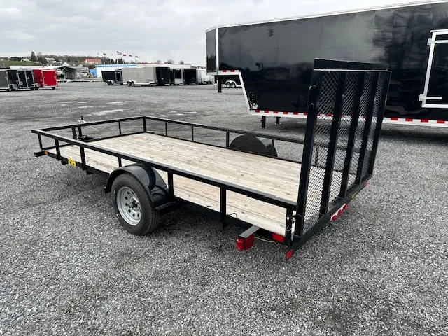 Big Tex 6 x 14 Utility Trailer – Rear Landscape Ramp - Image 5
