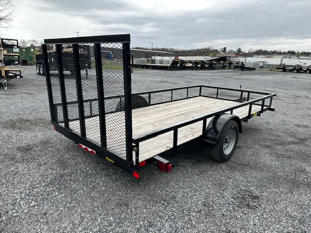 Big Tex 6 x 14 Utility Trailer – Rear Landscape Ramp - Image 6