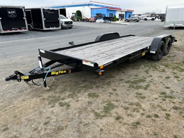 Big Tex 7 x 20 Open Wood Deck Car Hauler – Beavertail