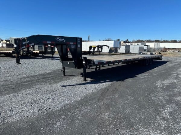 CAM Superline 8 x 40 Deckover Gooseneck Equipment Trailer - Image 4