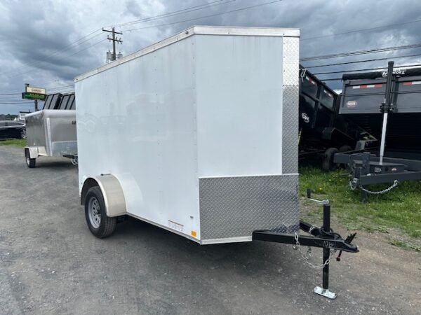 Diamond Cargo 5 x 10 Enclosed Cargo Trailer – Ramp Door