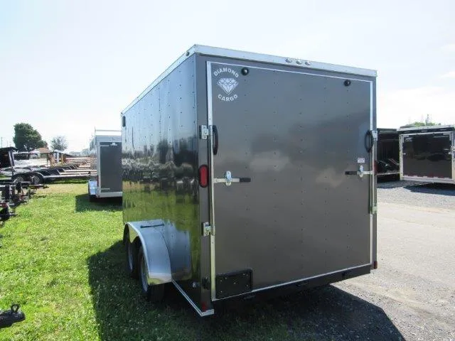 Diamond Cargo 7×14 Enclosed Cargo Trailer – 12″ Added - Image 5