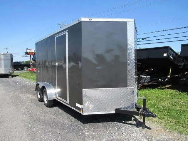 Diamond Cargo 7×14 Enclosed Cargo Trailer – 12″ Added