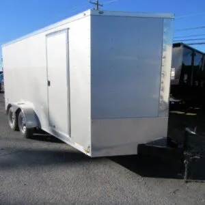 Diamond Cargo 7 x 16 Enclosed Cargo Trailer – Barn Doors