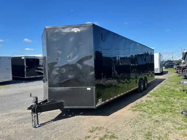 Diamond Cargo 8.5 x 28 Enclosed Car Trailer – Finished Interior