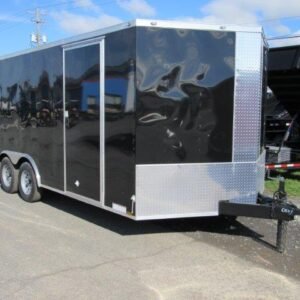 Diamond Cargo 8.5 x 18 Enclosed Car Trailer – Ramp Door