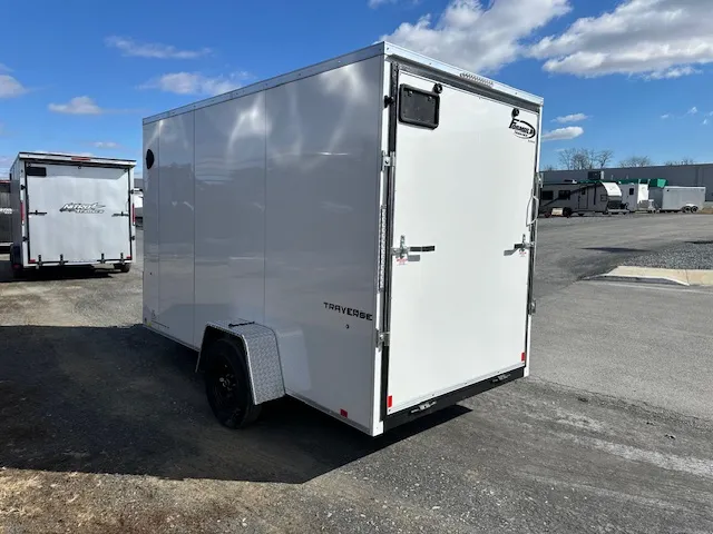 Formula 6 x 12 Enclosed Cargo Trailer – Rear Ramp Door - Image 9