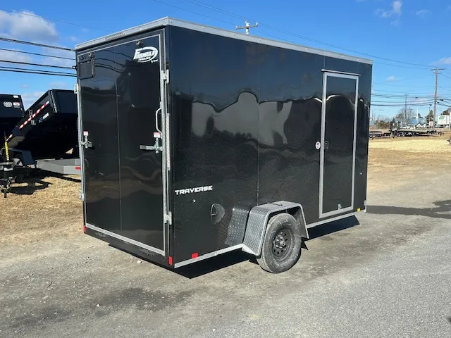 Formula 6 x 12 Enclosed Cargo Trailer – Rear Ramp Door - Image 4