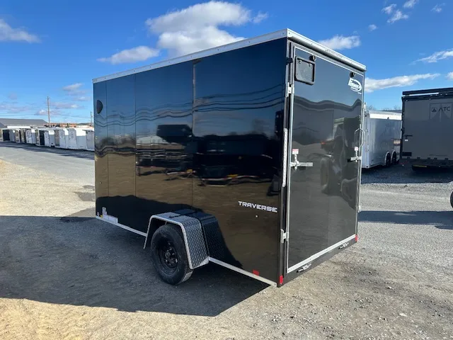 Formula 6 x 12 Enclosed Cargo Trailer – Rear Ramp Door - Image 7