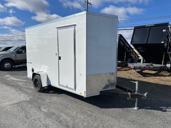 Formula 6 x 12 Enclosed Cargo Trailer – Rear Ramp Door - Image 10