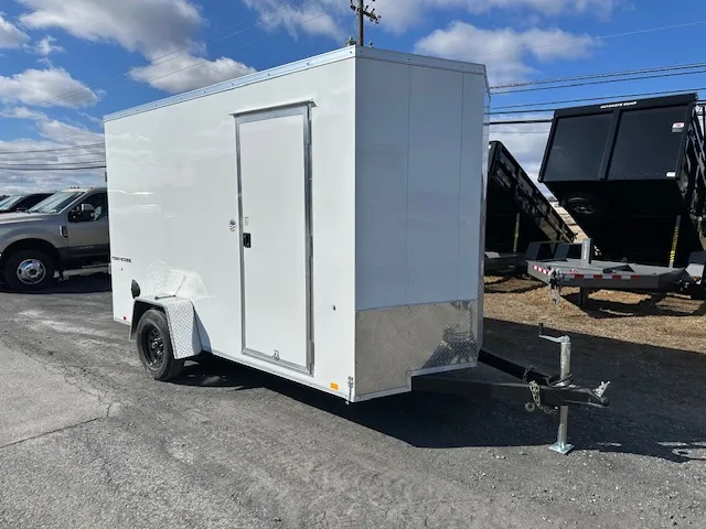 Formula 6 x 12 Enclosed Cargo Trailer – Rear Ramp Door - Image 10