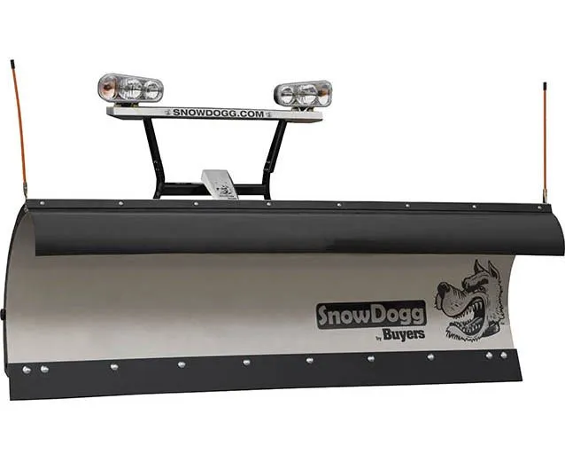 SnowDogg HD/EX 9′ Stainless Steel Snow Plow #EX90 - Image 2