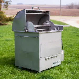 Roll Top Rotisserie Gas Grill RTRSS3630