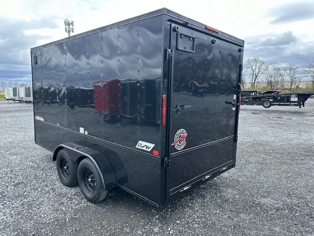 Homesteader 7 x 14 Enclosed Cargo Trailer – Black Trim OHV - Image 5