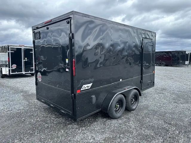 Homesteader 7 x 14 Enclosed Cargo Trailer – Black Trim OHV - Image 7