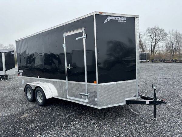 Homesteader 7 x 16 Enclosed Cargo Trailer – 7′ Interior Height