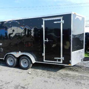 Homesteader 7 x 14 V-Nose Enclosed Trailer – 6″ Added Height