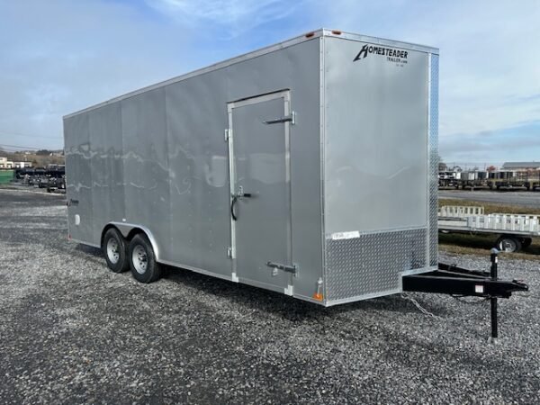 Homesteader 8.5 x 20 V-Nose Enclosed Car Hauler