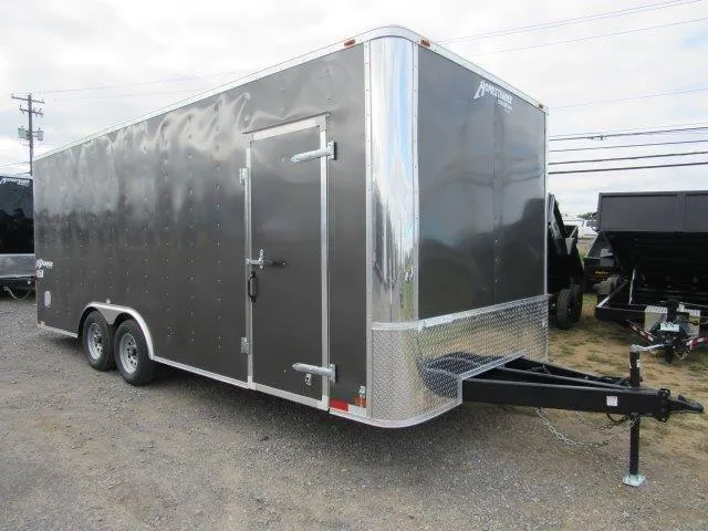 Homesteader 8.5 x 20 Enclosed 7K Car Trailer – 6″ Added Height